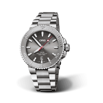 Oris Aquis Date Relief Herrenuhr, Stahl, 43,5 mm