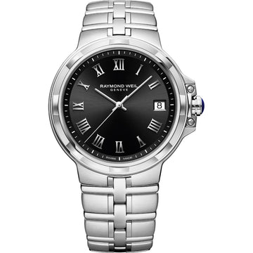Raymond Weil Parsifal Herrenuhr Stahl Saphir 41mm