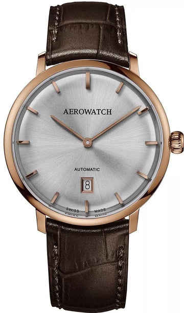 Aerowatch Heritage Slim Automatik Herrenuhr 40mm