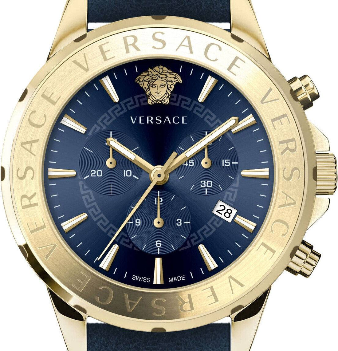 Versace Signature Swiss Made Chronograph Herrenuhr VEV601423 44mm