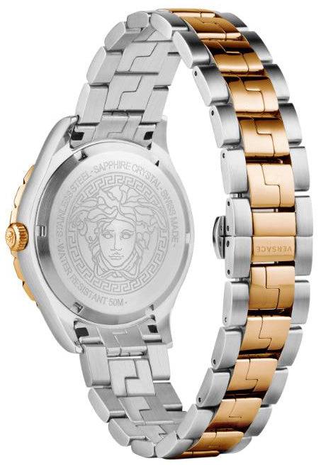 Versace Hellenyium GMT Automatic Swiss Made Herrenuhr Saphir 42 mm V1106 0016