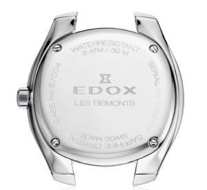 EDOX LES BÉMONTS 57004 3 BUIN Schweizer Damenuhr 30mm