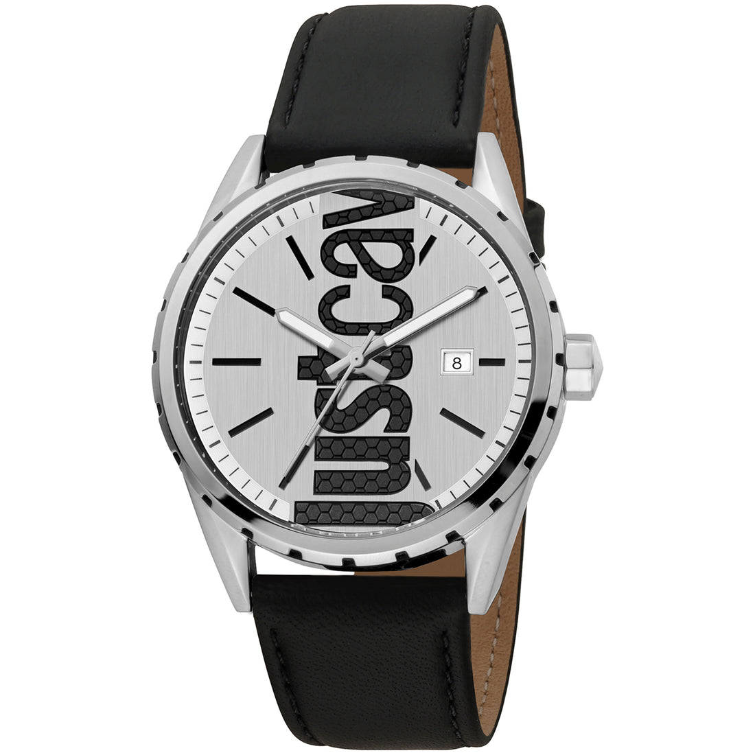 Just Cavalli Herenhorloge Grijs Zwart, 41-45mm