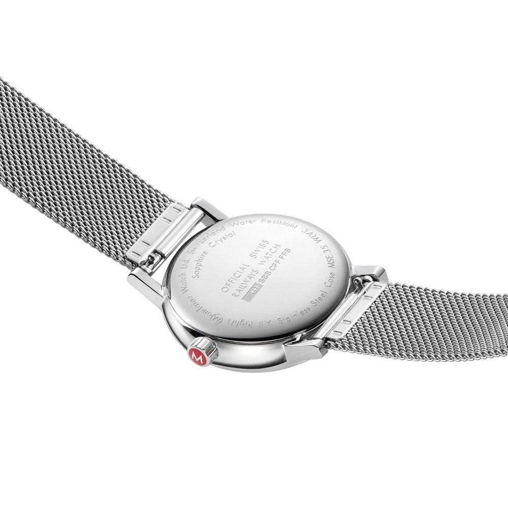 Mondaine Classic Eisenbahnuhr EVO 2 35 mm MSE.35130.SM