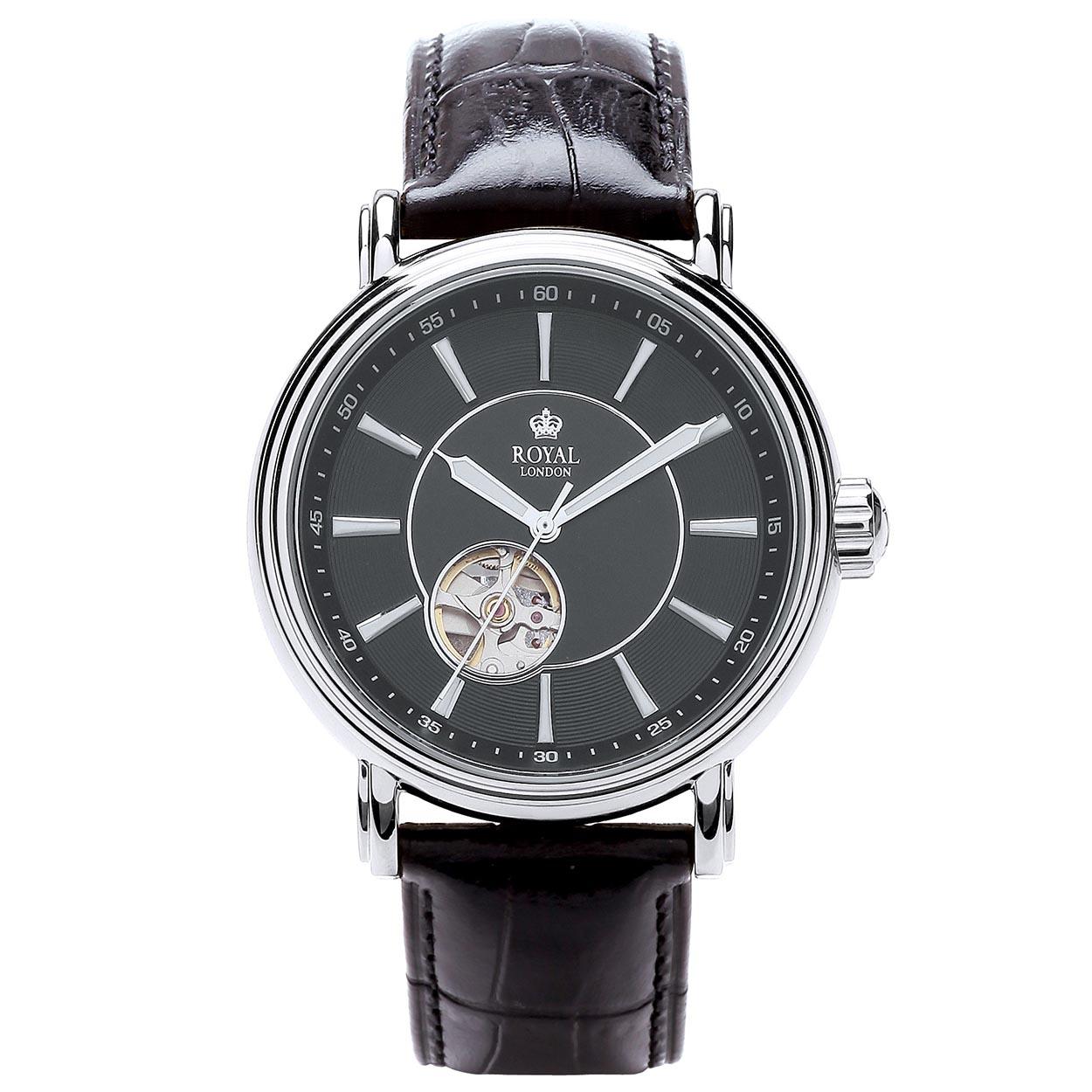 Royal London Herenhorloge Automaat 41146-02 44mm - horlogeoutlet.nl