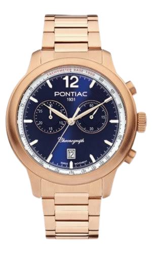 Pontiac Henry Chrono P40028 Herenhorloge 43mm