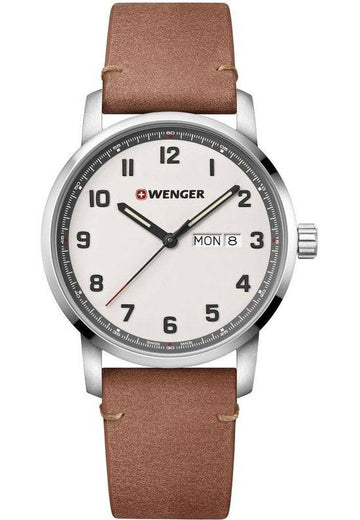 Wenger Swiss Made 01.1541.117 Attitude Herrenuhr 42 mm
