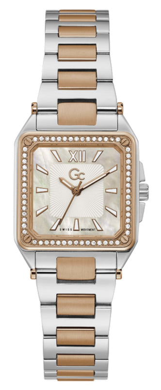 GC: Guess Collection GC Y85002L1MF Couture quadratische Damenuhr 27 mm