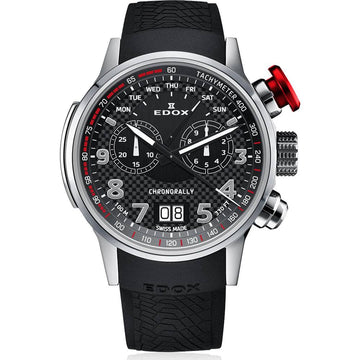 Edox Chronorally 38001-TIN-NRO3 Titan-Herrenuhr 48mm