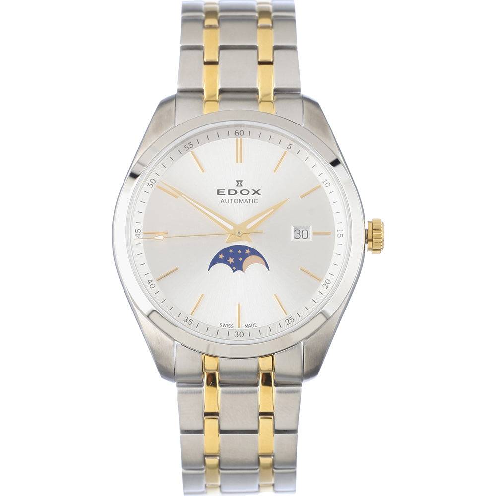 Edox Les Vauberts 80505-357JM-AID Swiss Made Herrenuhr 42 mm