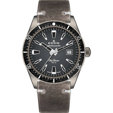 Edox Skydiver 80126-3VIN-GDN Limited Edition Herren-Taucheruhr 42mm (mit zusätzlichem Armband)