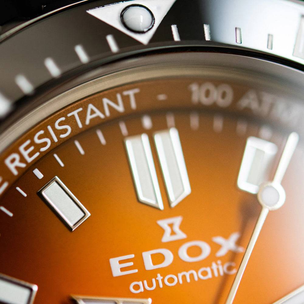 Edox Neptunian 80120-3NCA-ODN Skydiver Herren Taucheruhr 44mm