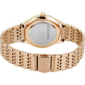 Esprit ES1L029M0065 horloge met roségouden schakelband en E.ASY ontwerp, stijlvolle damesaccessoire voor elke gelegenheid.