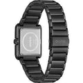 Hugo Boss Orange Thrive HU1530356 herenhorloge met zwarte metalen schakelband en rechthoekige kast van 30x40mm. Stijlvol accessoire voor heren.