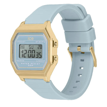 Ice-Watch Digital Retro Hellblau Uhr