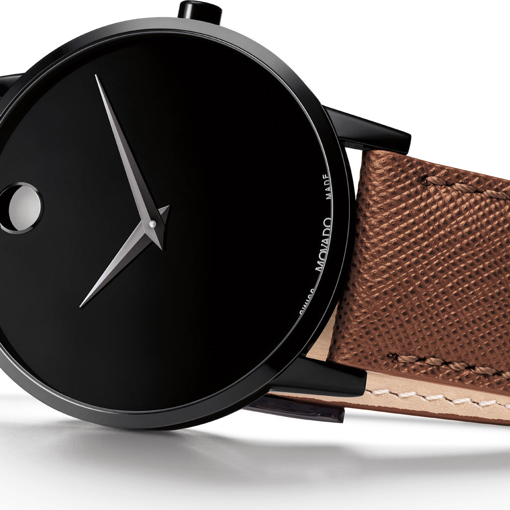 Movado Museum 0607198 Swiss Made Herrenuhr 40mm