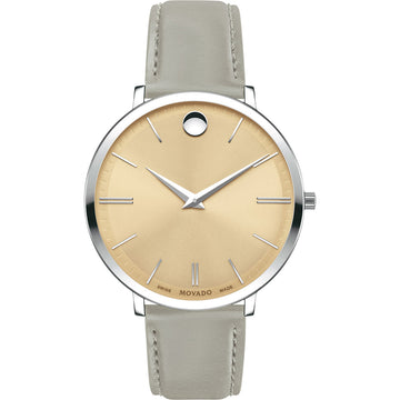 Movado Ultra Slim 0607372 Swiss Made Damenuhr 35mm