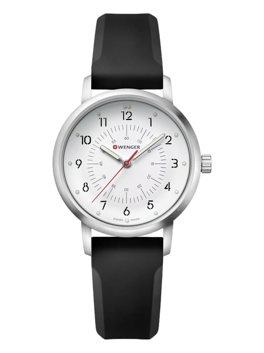Wenger Swiss Made 01.1621.111 Damenuhr, 35 mm