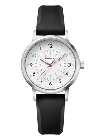 Wenger Swiss Made 01.1621.111 Damenuhr, 35 mm