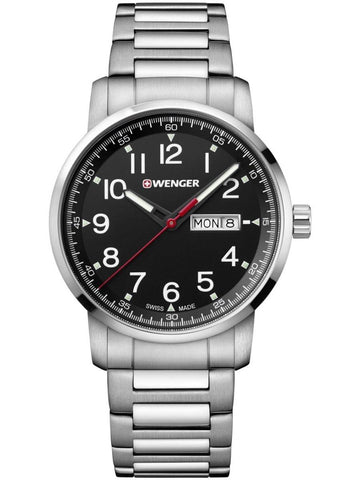 Wenger Swiss Made Attitude Herrenuhr 42 mm